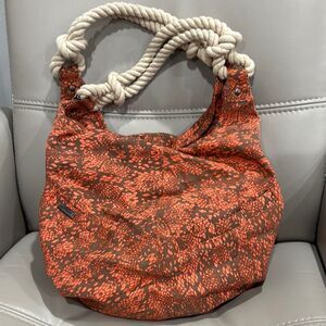 Stussy rare hobo bag with Rope handles